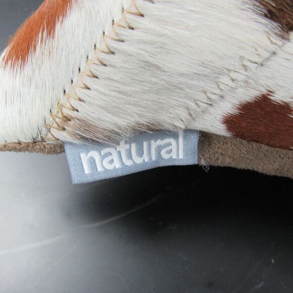 NATURAL 5-Pack Cowhide Decorative Pillows - Picture 7 of 9